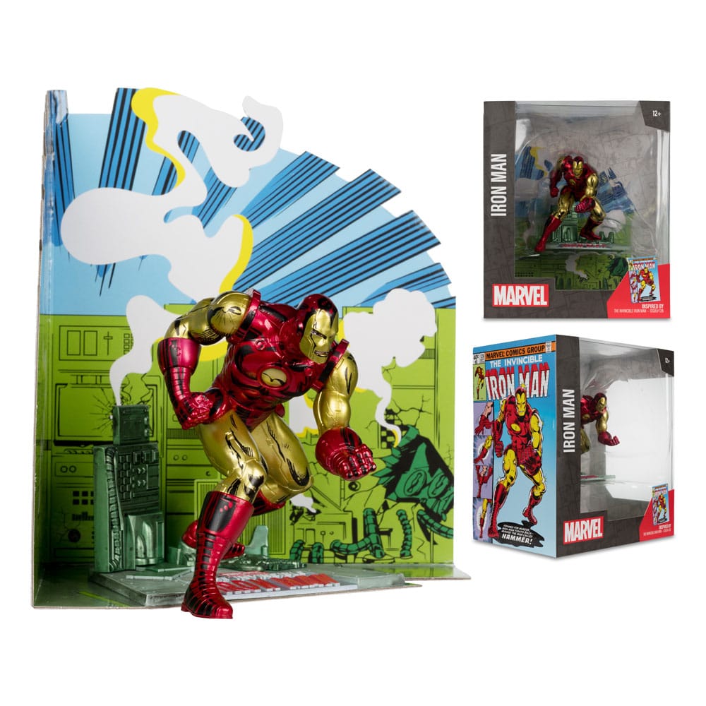 Marvel PVC statuette PVC 1/10 Iron Man (The Invincible Iron Man #126)