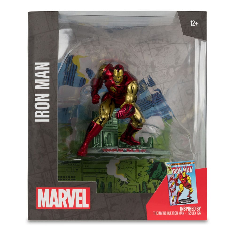 Marvel PVC statuette PVC 1/10 Iron Man (The Invincible Iron Man #126)