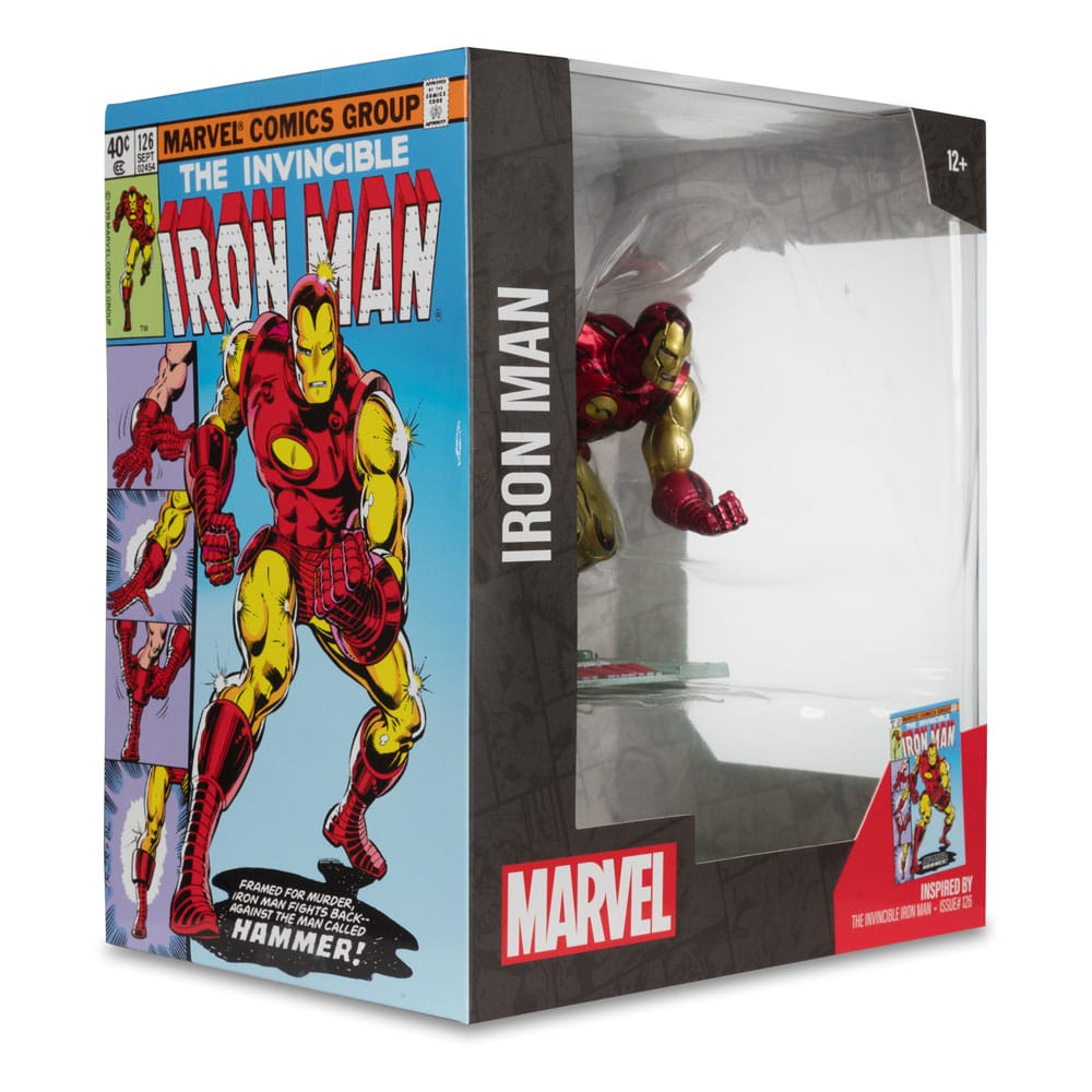Marvel PVC statuette PVC 1/10 Iron Man (The Invincible Iron Man #126)