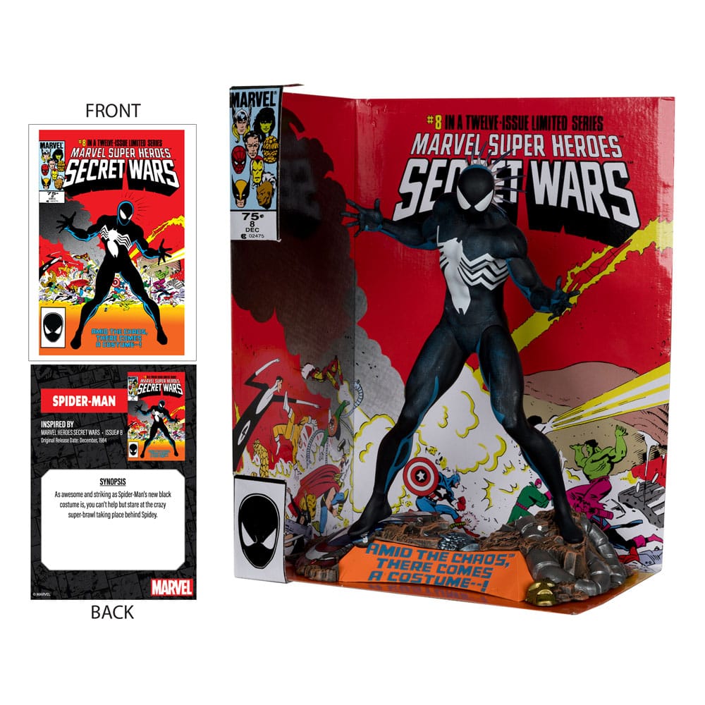 Marvel Collection statuette PVC 1/6 Spider-Man (Marvel Super Heroes Secret Wars #8) 27 cm - Toys Legacy Collection