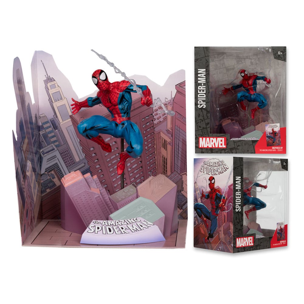 Marvel Collection statuette PVC 1/10 Spider-Man (The Amazing Spiderman #1) 17 cm - Toys Legacy Collection