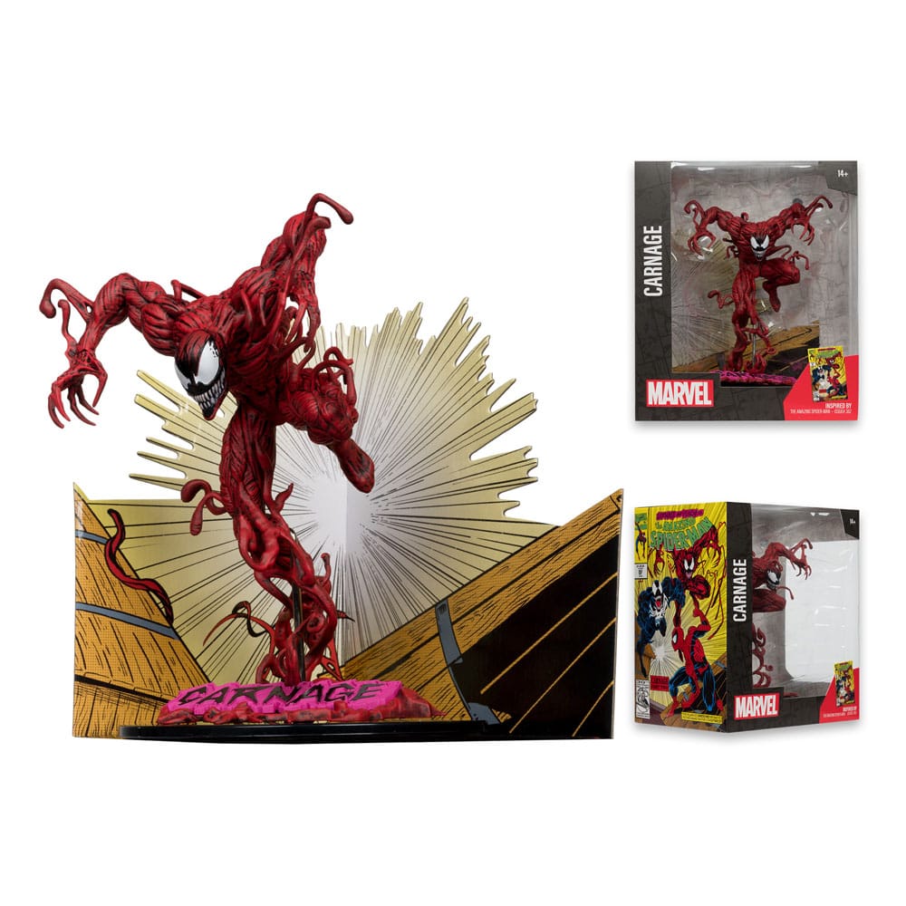 Marvel Collection statuette PVC 1/10 Carnage (The Amazing Spider-Man #362) 18 cm - Toys Legacy Collection