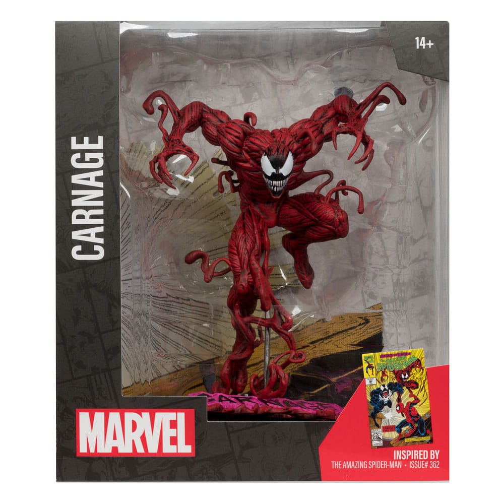 Marvel Collection statuette PVC 1/10 Carnage (The Amazing Spider-Man #362) 18 cm - Toys Legacy Collection