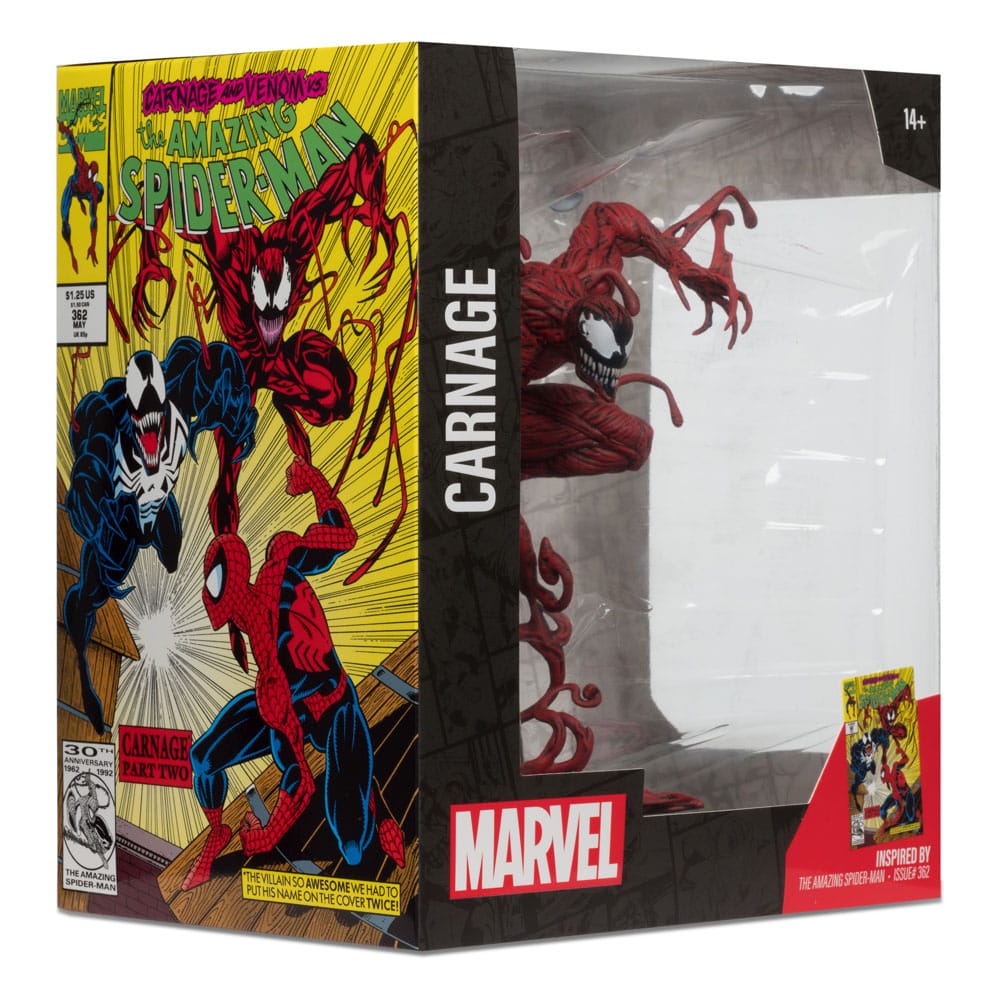 Marvel Collection statuette PVC 1/10 Carnage (The Amazing Spider-Man #362) 18 cm - Toys Legacy Collection