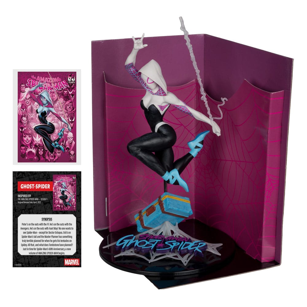 Marvel Collection statuette PVC 1/10 Ghost-Spider (The Amazing Spider-Man #1) 17 cm - Toys Legacy Collection