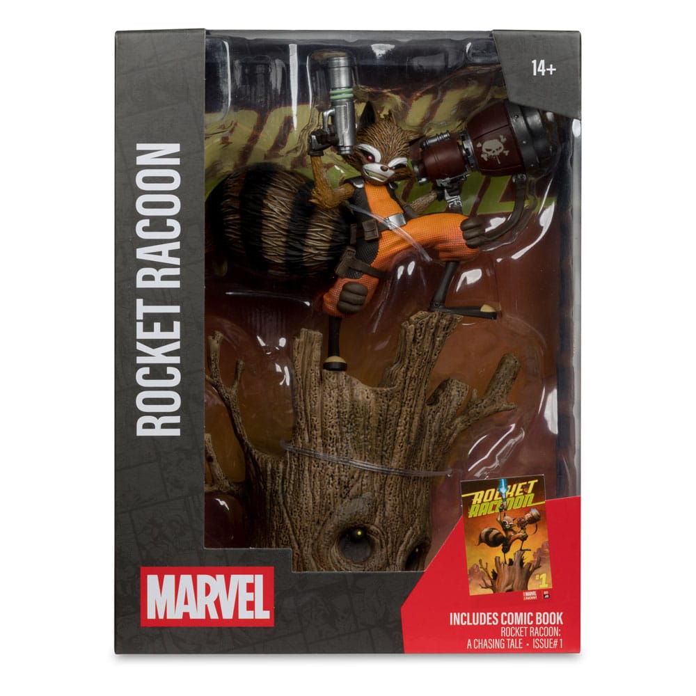 Marvel Collection statuette PVC 1/6 Rocket Racoon (Rocket Racoon: A Chasing Tale #1) 18 cm