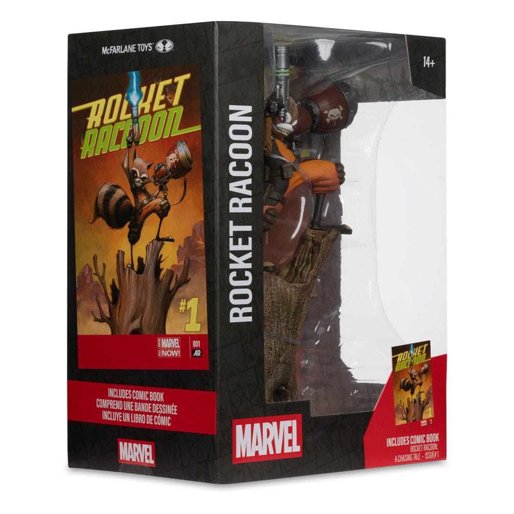 Marvel Collection statuette PVC 1/6 Rocket Racoon (Rocket Racoon: A Chasing Tale #1) 18 cm