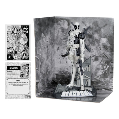 Marvel Collection statuette PVC 1/10 Deadpool (The New Mutants #98) (Line Art) (Gold Label) 17 cm