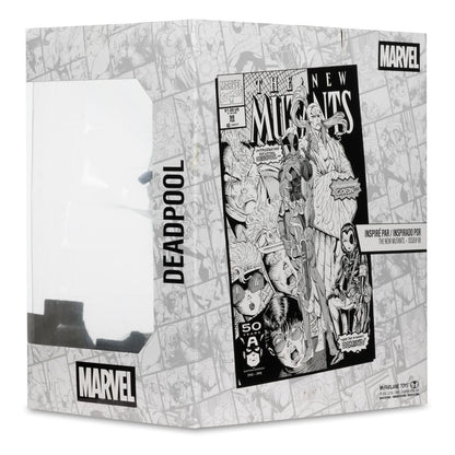 Marvel Collection statuette PVC 1/10 Deadpool (The New Mutants #98) (Line Art) (Gold Label) 17 cm