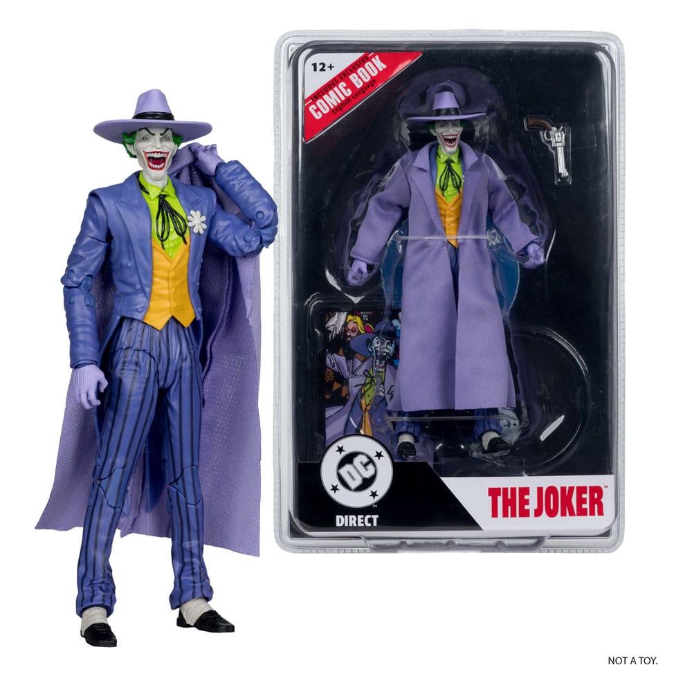 DC Direct Page Punchers figurine The Joker (Crisis on Infinite Earths) 18 cm - Toys Legacy Collection