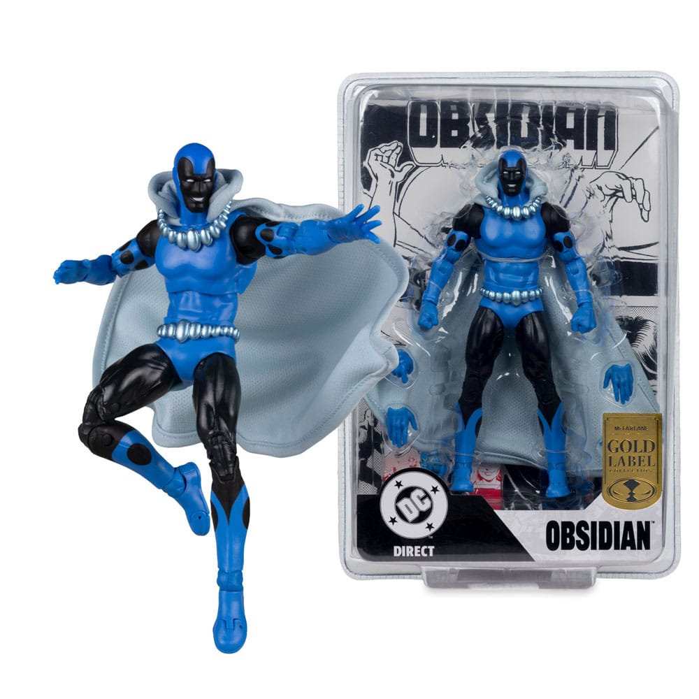 DC Direct figurine Obsidian (Infinity Inc #16) (Chase) (Gold Label) 18 cm - Toys Legacy Collection