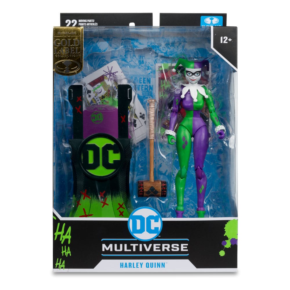 DC Multiverse Harley Quinn (DC Classic) Jokerized (Gold Label) 18 cm