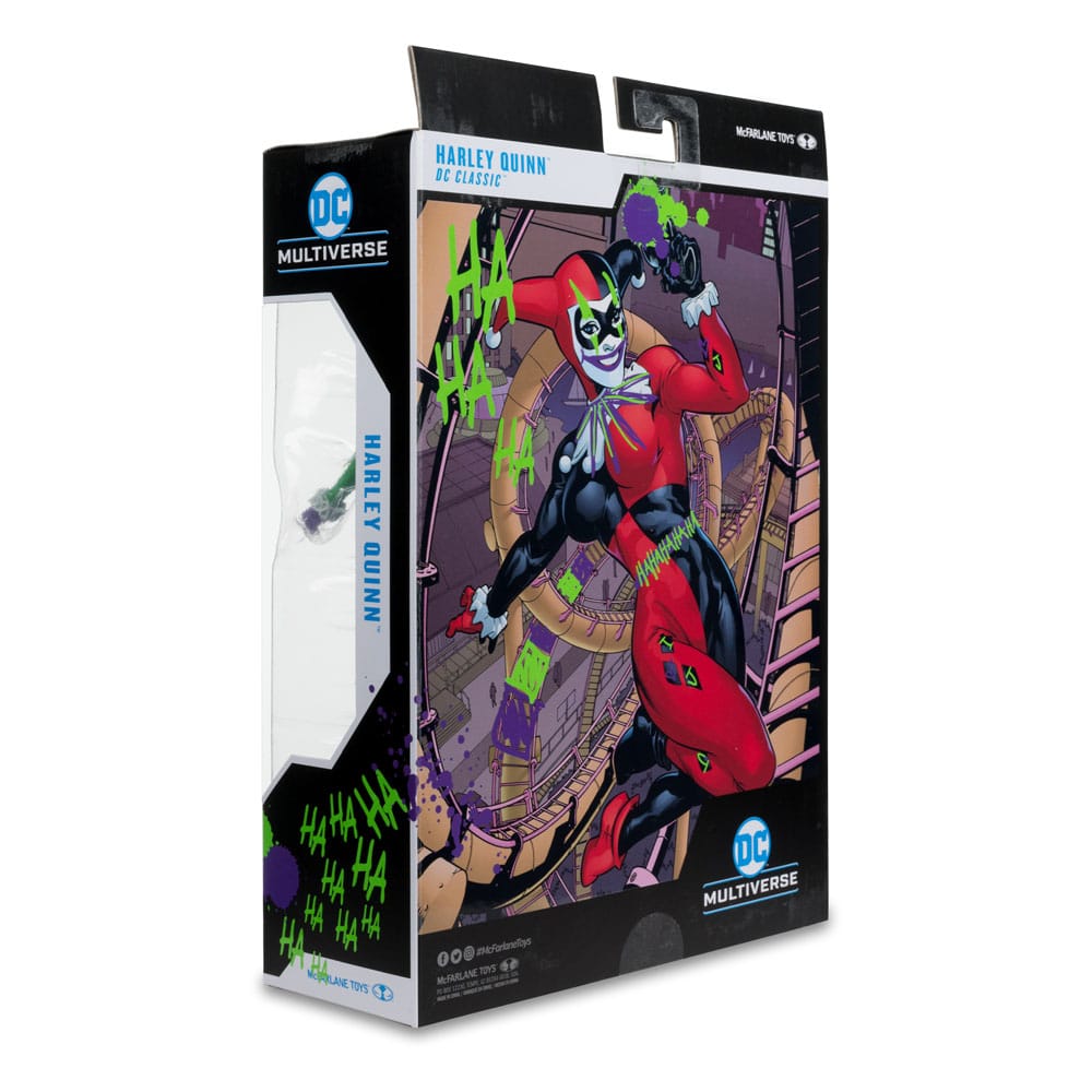 DC Multiverse Harley Quinn (DC Classic) Jokerized (Gold Label) 18 cm