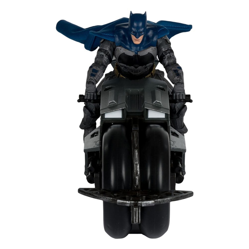 The Flash DC Multiverse véhicule Batcycle with Batman - Toys Legacy Collection