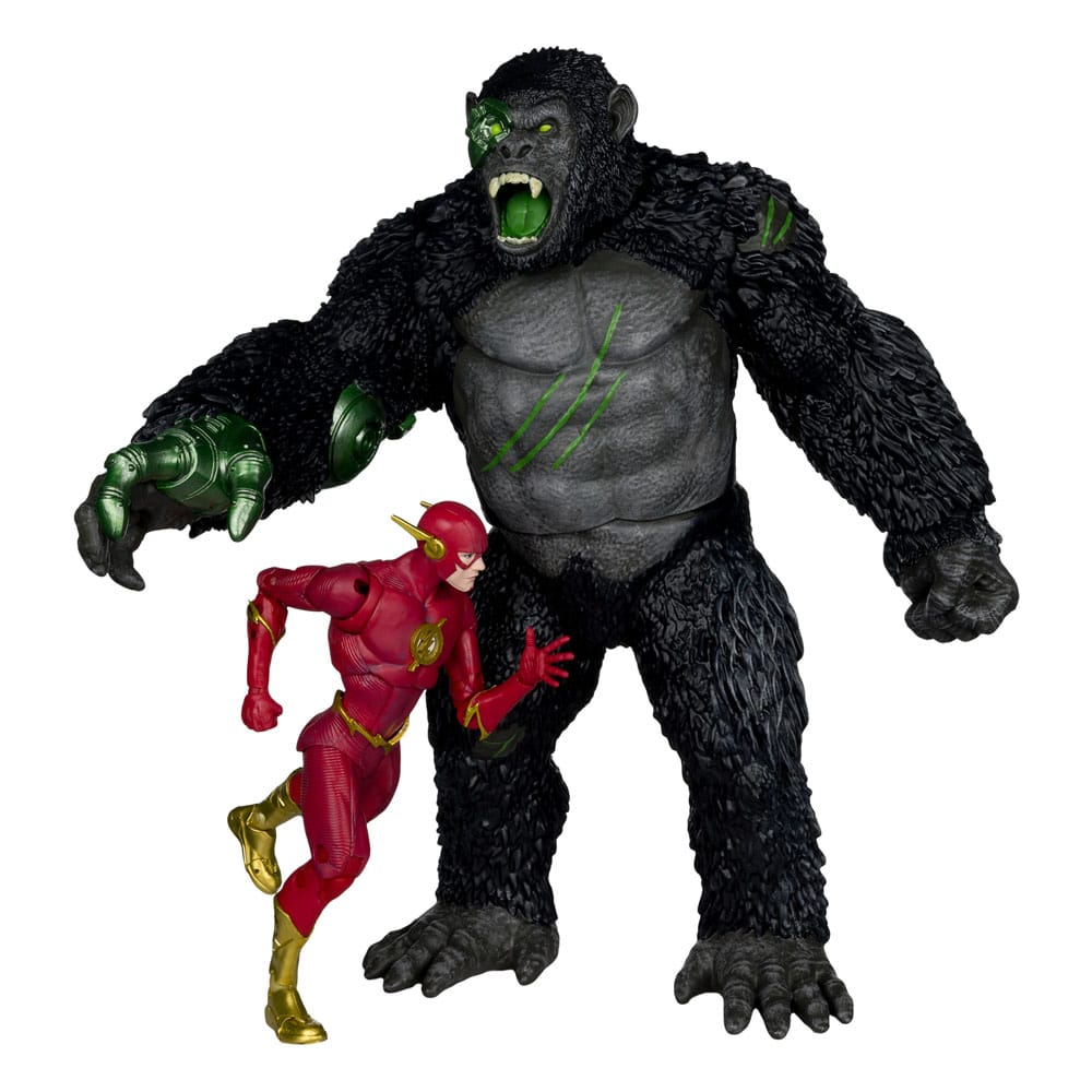 DC Multiverse pack 2 figurines Flash vs. Titano 18 cm
