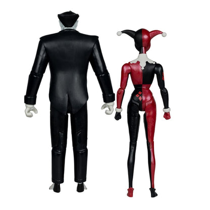 Batman: The Animated Series DC Direct figurines Harley Quinn & The Joker (Mad Love) (Gold Label) 18 cm