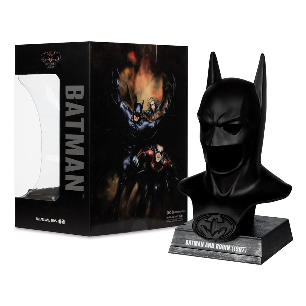 Batman DC Direct mini réplique 1/3 masque de Batman (Batman et Robin) 19 cm - Toys Legacy Collection