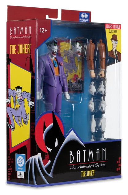 Figurine Batman : The Animated Series - Le Joker de McFarlane Toys, figurine détaillée du personnage de la série animée.
