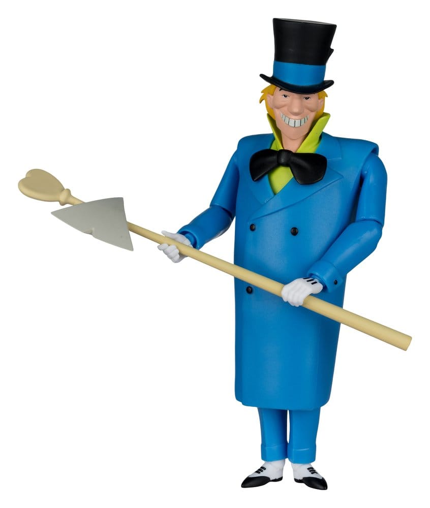 Figurine Batman : La série animée, Jervis Tetch (Mad Hatter), McFarlane Toys, 15 cm, pose détaillée, figurine de collection.