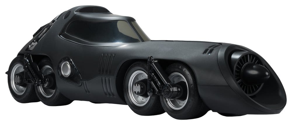 Figurine McFarlane Toys Batmissile du véhicule Batmobile Batman Returns, 54 cm, vue détaillée du Batmissile en action.