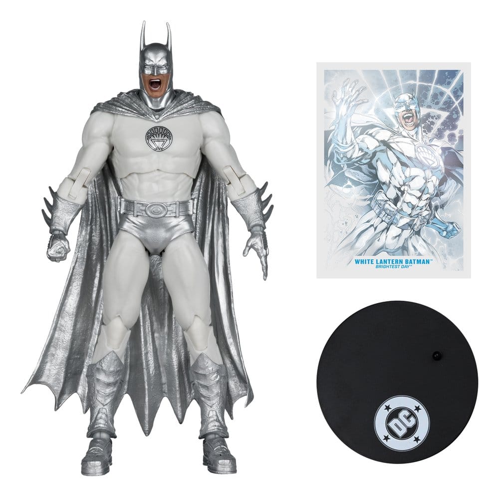 DC Multiverse figurine White Lantern Batman (Brightest Day) (Red Platinum Edition) 18 cm - Toys Legacy Collection