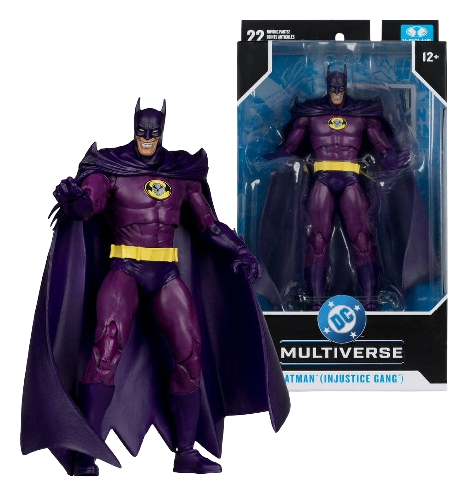 DC Multiverse figurine Batman (Injustice Gang) (JLA: Rock of Ages) (Red Platinum Edtion) 18 cm - Toys Legacy Collection