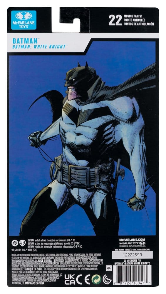 DC Multiverse figurine White Knight Batman (Blister Card) 18 cm - Toys Legacy Collection