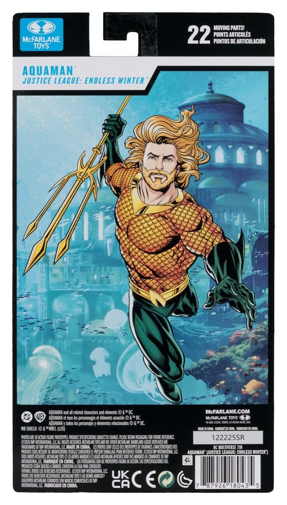 DC Multiverse figurine Aquaman (Endless Winter) (Blister Card) 18 cm - Toys Legacy Collection