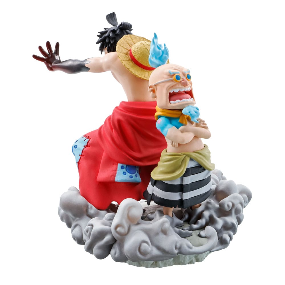 One Piece Petitrama set figurines PVC Logbox Re Birth Wanokuni Vol. 2 Set 9 cm - Toys Legacy Collection