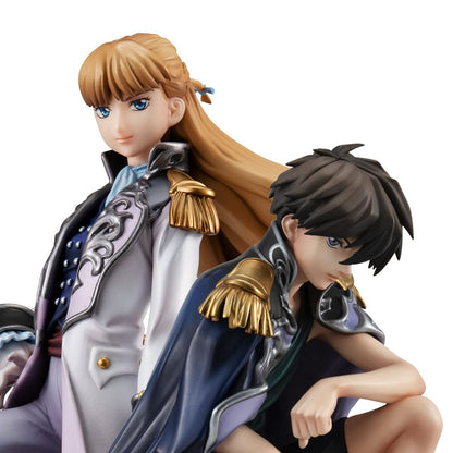 Mobile Suit Gundam Wing statuette  Heero Yuy & Relena Peacecraft Set 30th Anniversary