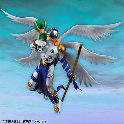 Digimon Adventure G.E.M. Series figurine PVC Angemon & Takeru Takaishi 22 cm (Repeat) - Toys Legacy Collection