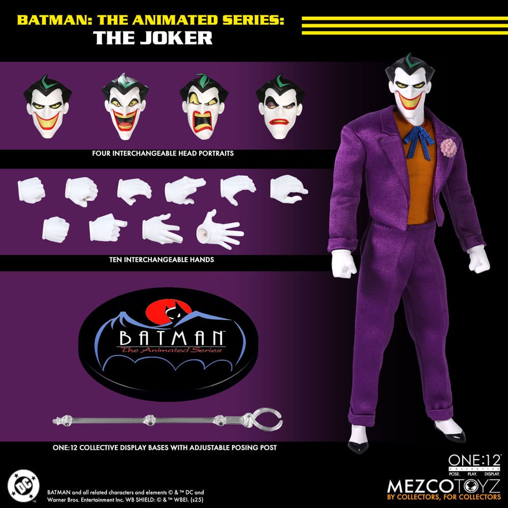 Batman: The Animated Series figurine 1/12 The Joker 17 cm - Toys Legacy Collection