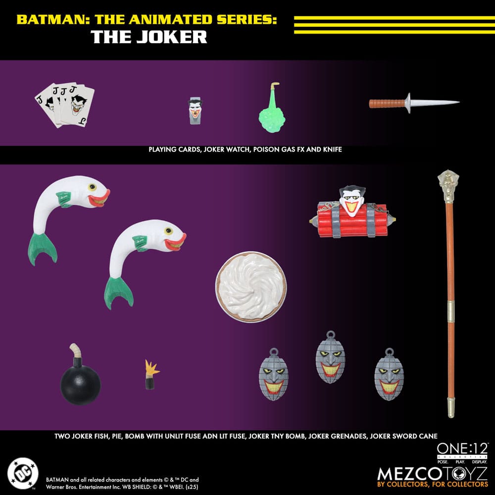 Batman: The Animated Series figurine 1/12 The Joker 17 cm - Toys Legacy Collection