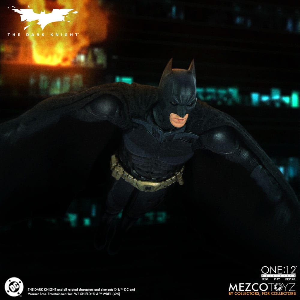 The Dark Knight : Le Chevalier noir figurine 1/12 Batman 17 cm - Toys Legacy Collection