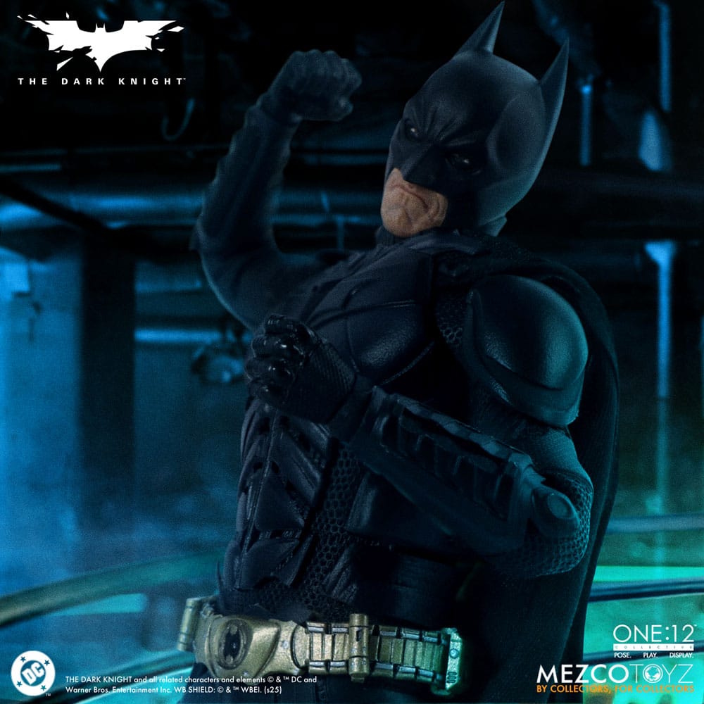 The Dark Knight : Le Chevalier noir figurine 1/12 Batman 17 cm - Toys Legacy Collection
