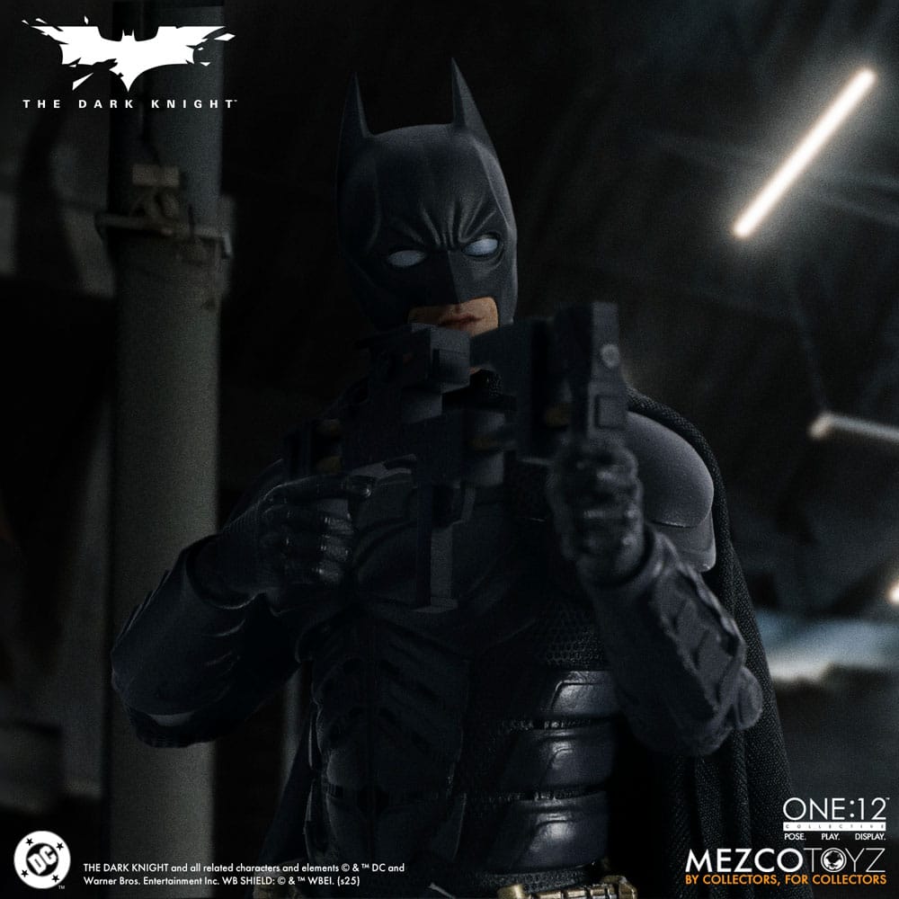 The Dark Knight : Le Chevalier noir figurine 1/12 Batman 17 cm - Toys Legacy Collection
