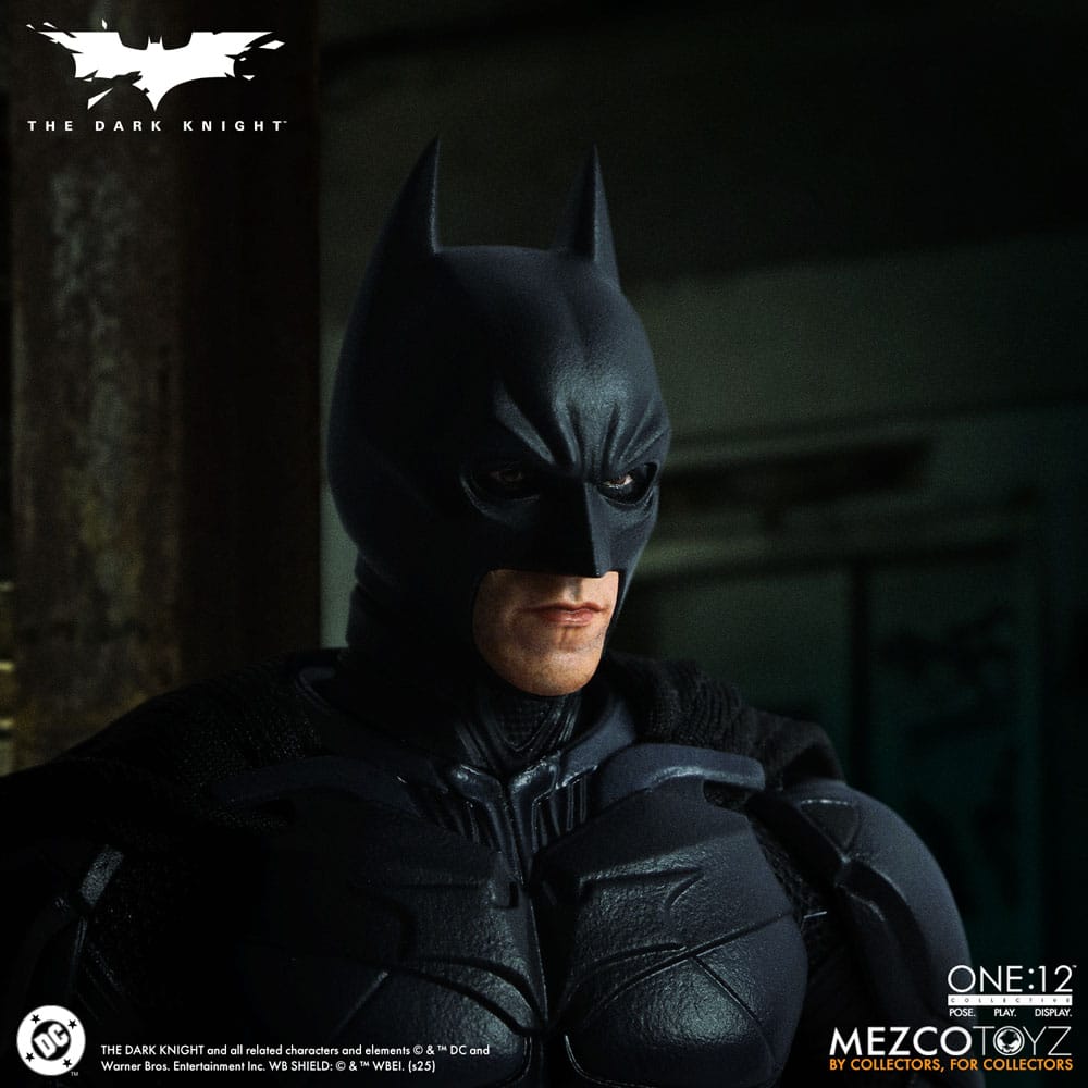 The Dark Knight : Le Chevalier noir figurine 1/12 Batman 17 cm - Toys Legacy Collection