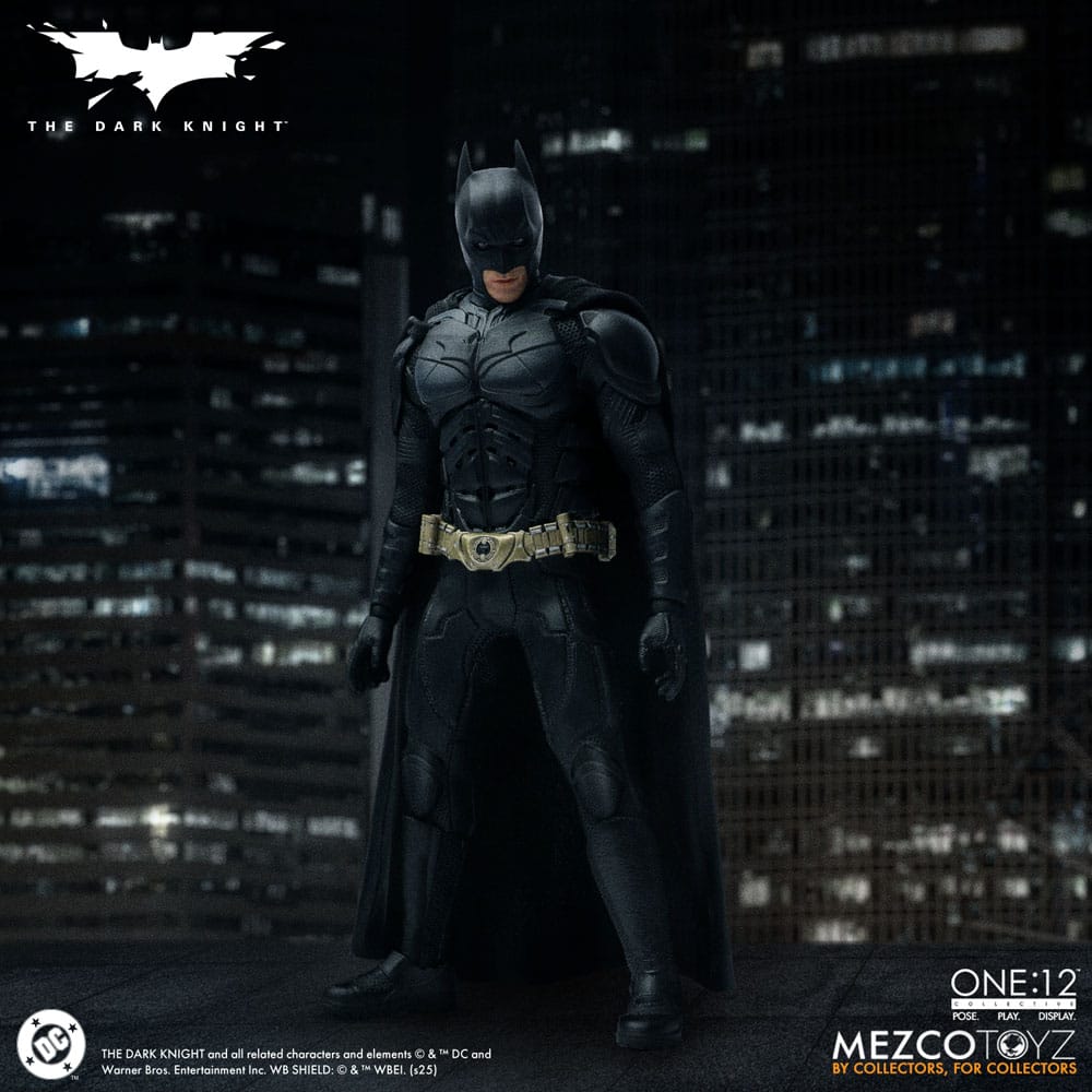 The Dark Knight : Le Chevalier noir figurine 1/12 Batman 17 cm - Toys Legacy Collection