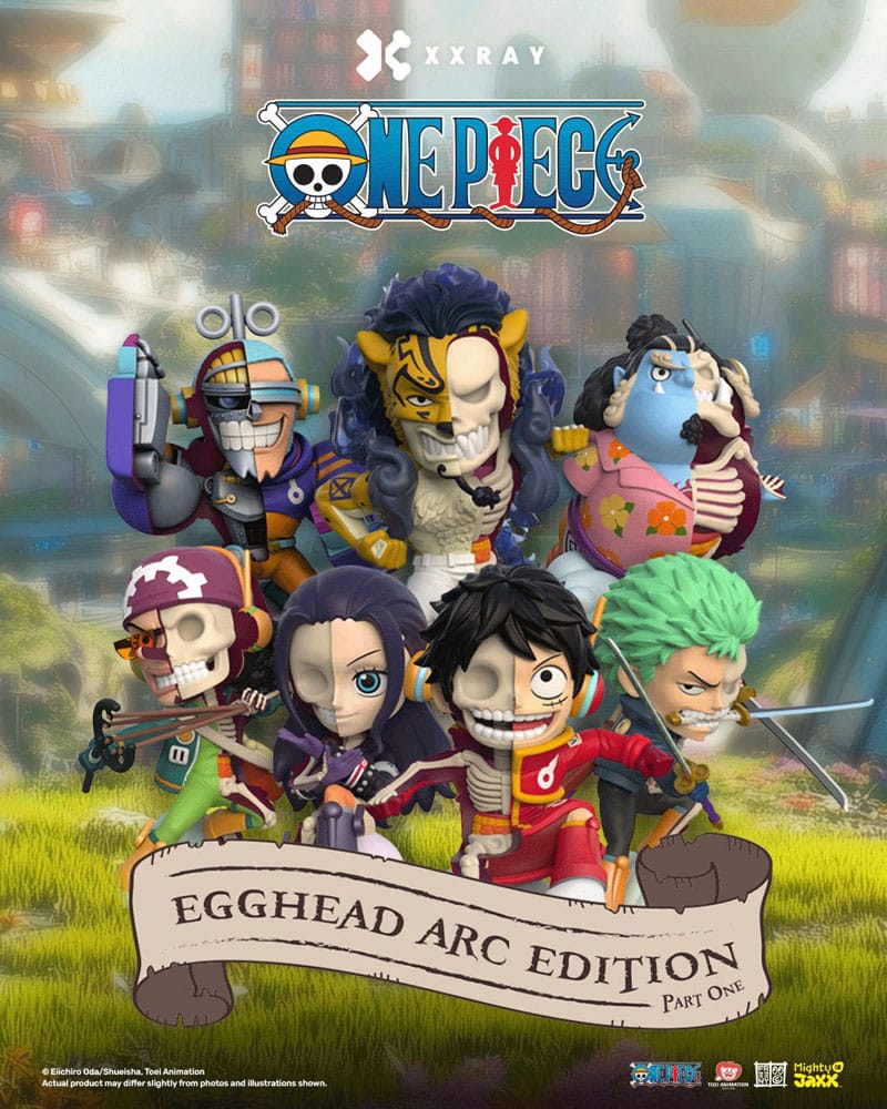 One Piece XXRAY 4 inch Vinyl Figure Egghead Arc Series Part 1 Blind Box Display (6) - Toys Legacy Collection
