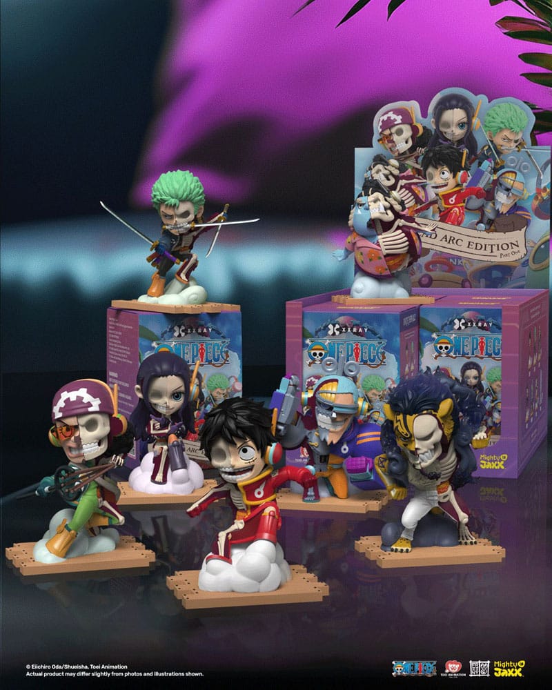 One Piece XXRAY 4 inch Vinyl Figure Egghead Arc Series Part 1 Blind Box Display (6) - Toys Legacy Collection