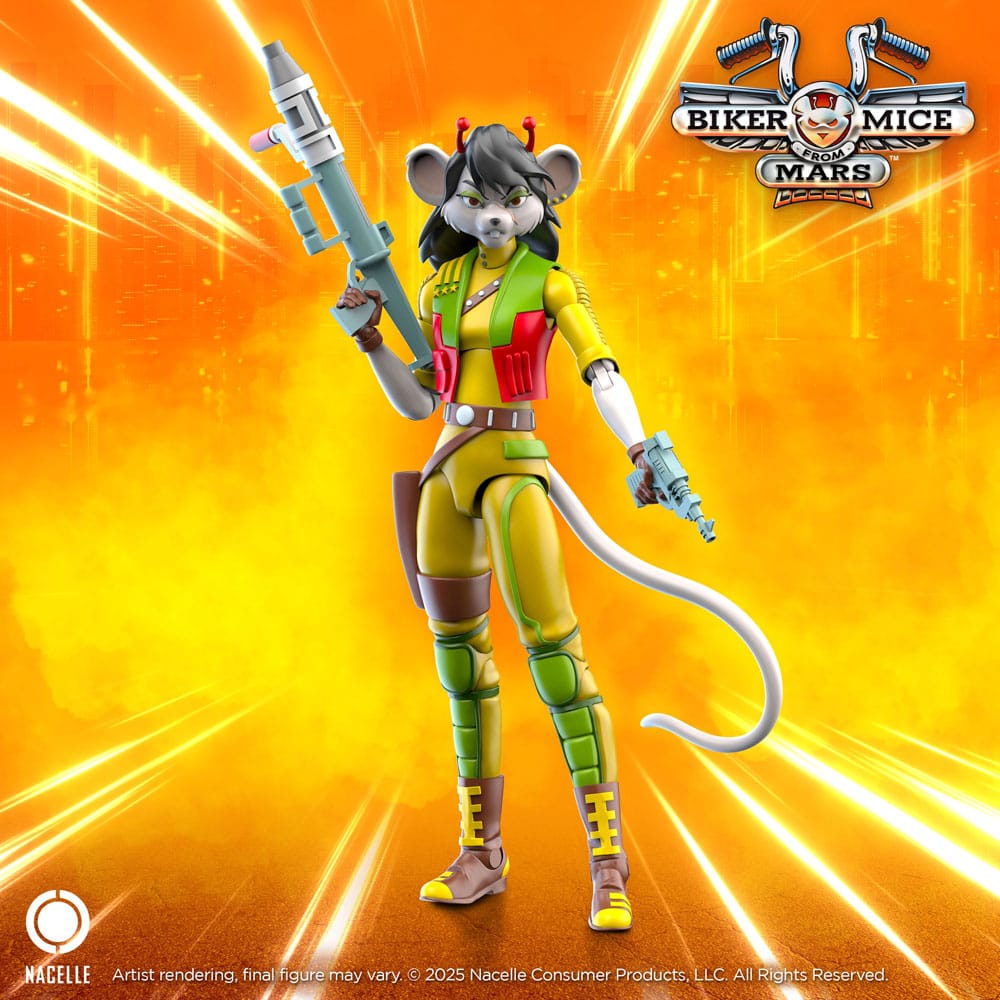 Les Motards de l'espace figurine Carbine 23 cm - Toys Legacy Collection