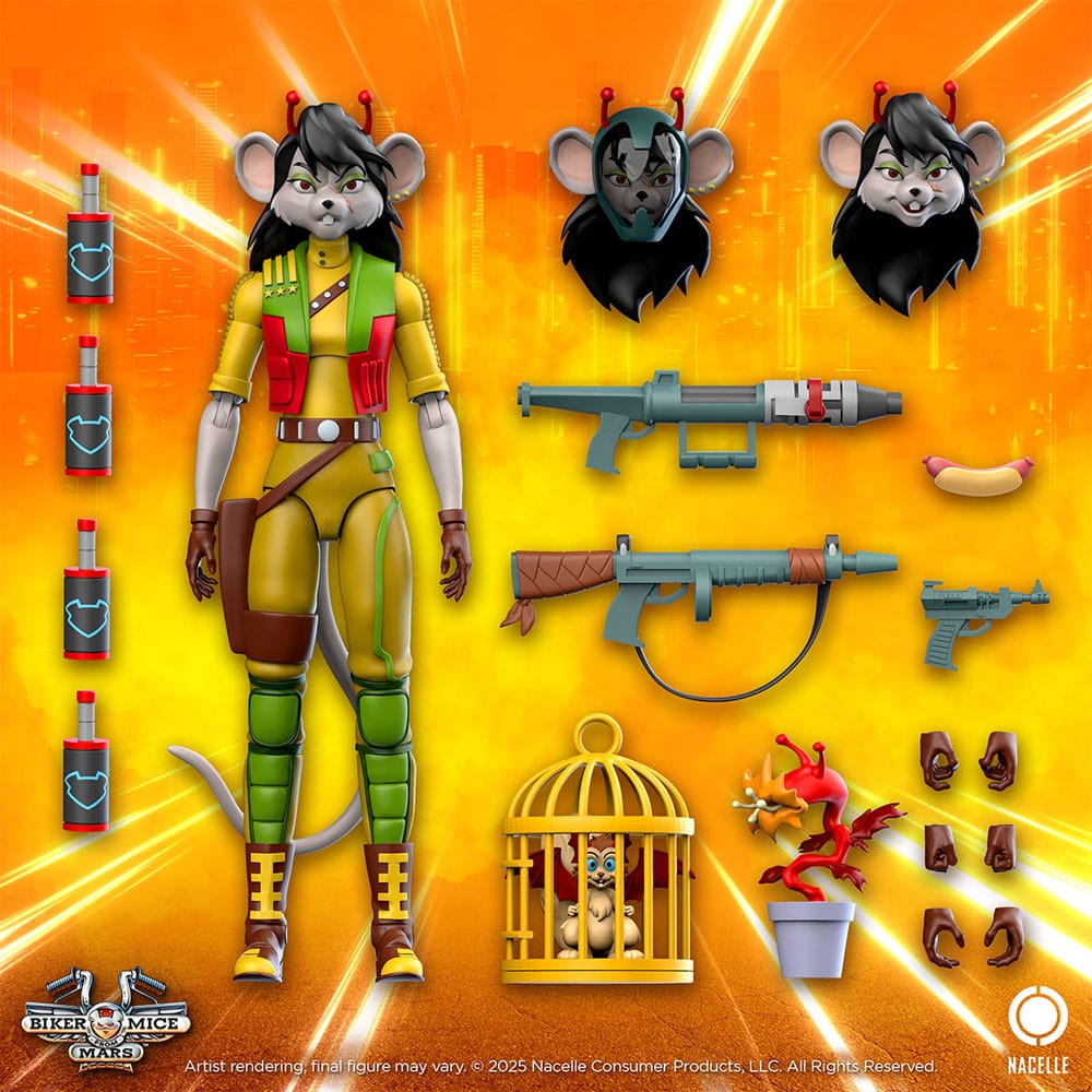 Les Motards de l'espace figurine Carbine 23 cm - Toys Legacy Collection
