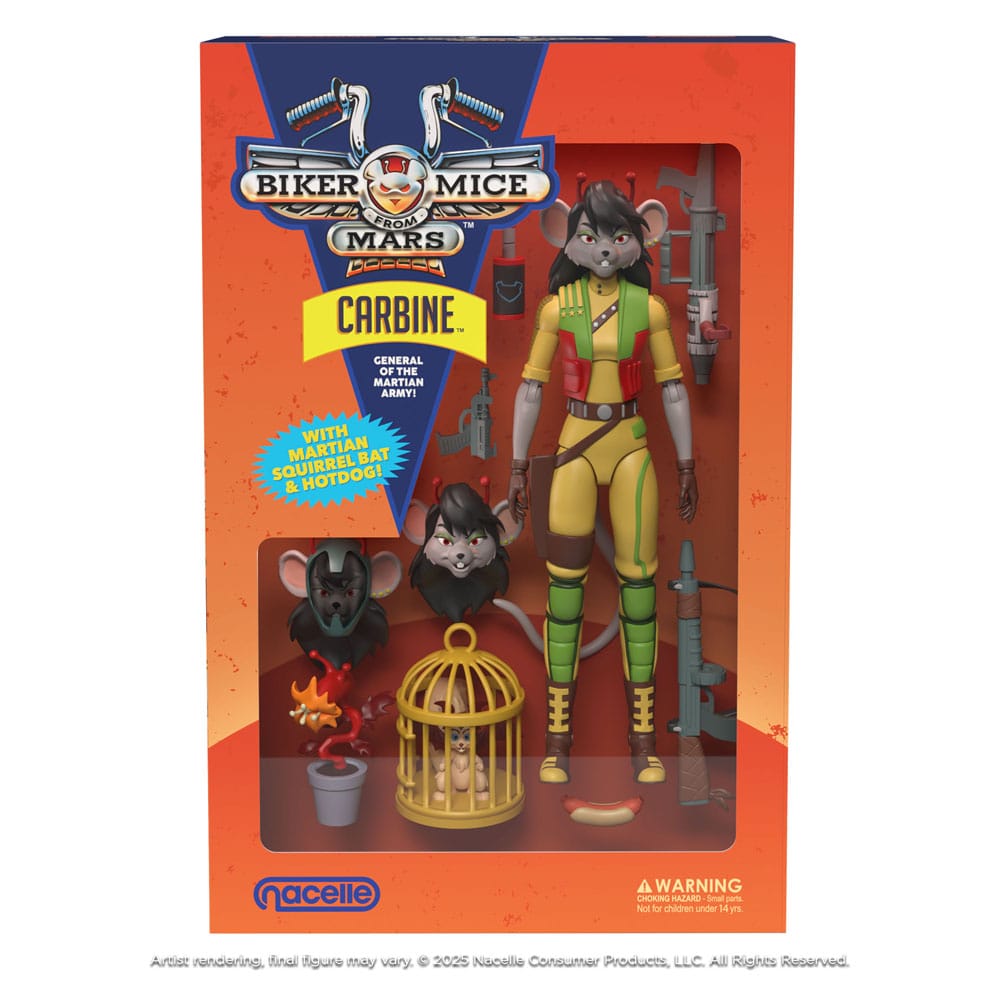 Les Motards de l'espace figurine Carbine 23 cm - Toys Legacy Collection