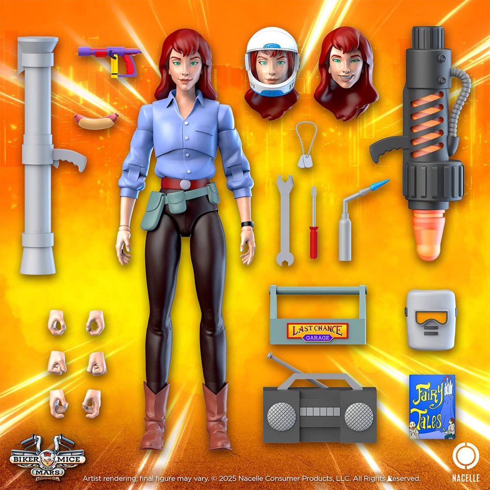 Les Motards de l'espace figurine Charley 23 cm - Toys Legacy Collection