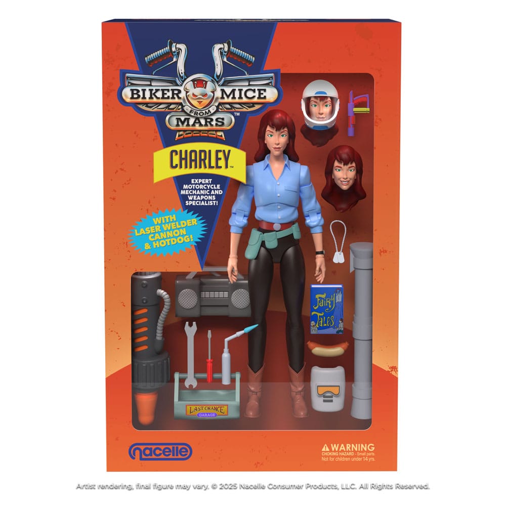 Les Motards de l'espace figurine Charley 23 cm - Toys Legacy Collection