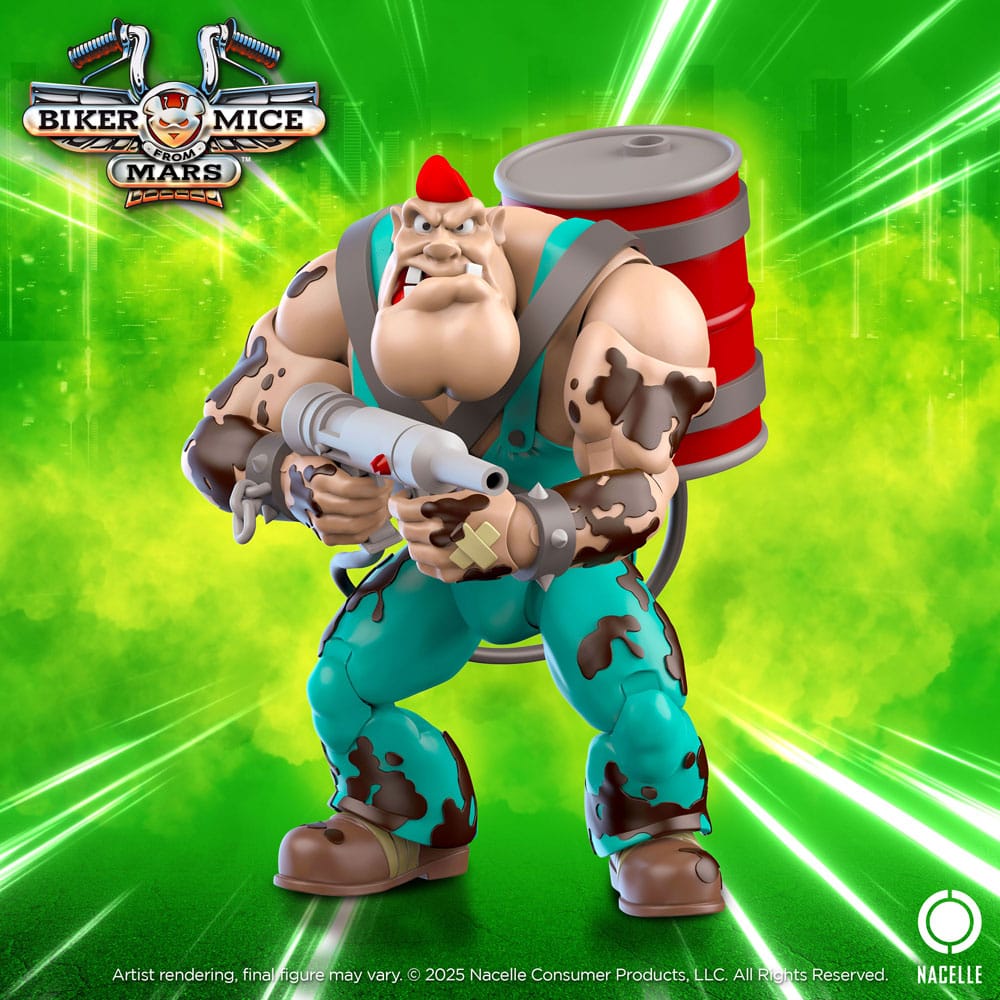 Les Motards de l'espace figurine Greasepit 23 cm - Toys Legacy Collection