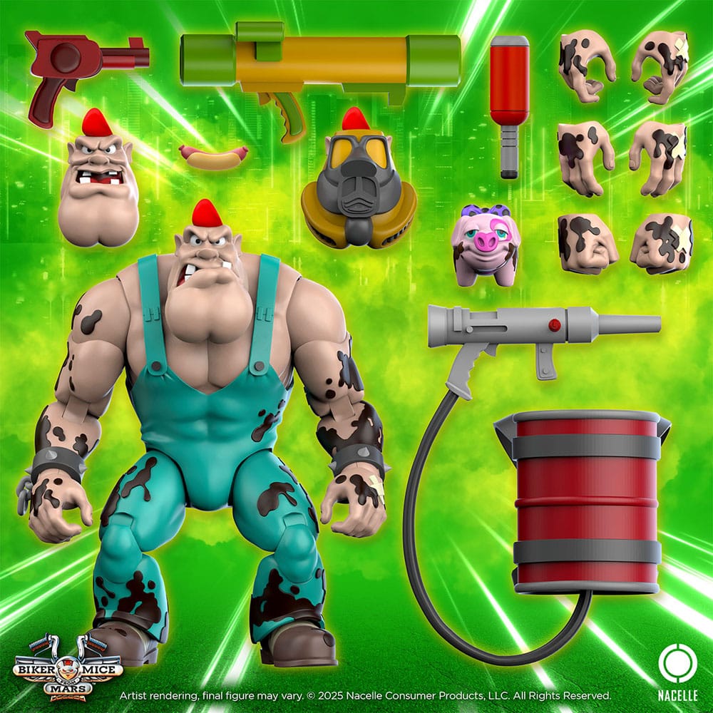 Les Motards de l'espace figurine Greasepit 23 cm - Toys Legacy Collection