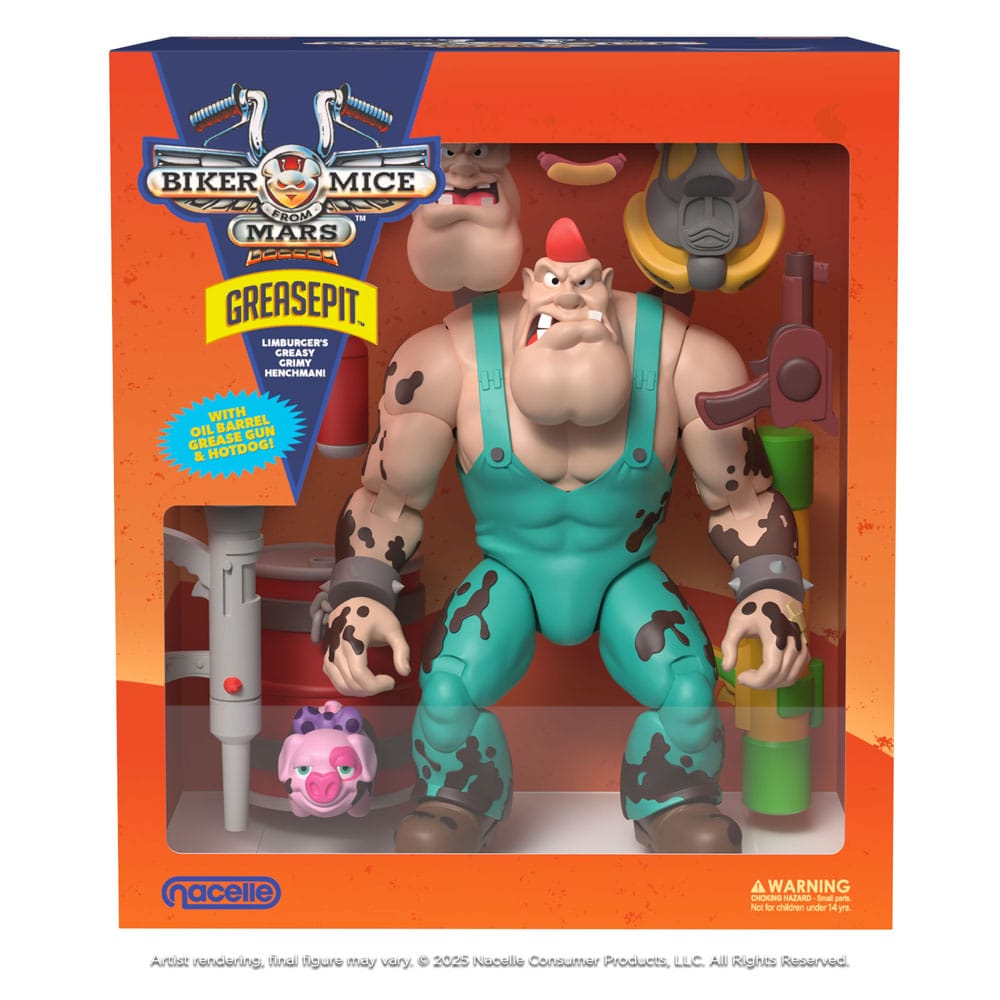 Les Motards de l'espace figurine Greasepit 23 cm - Toys Legacy Collection