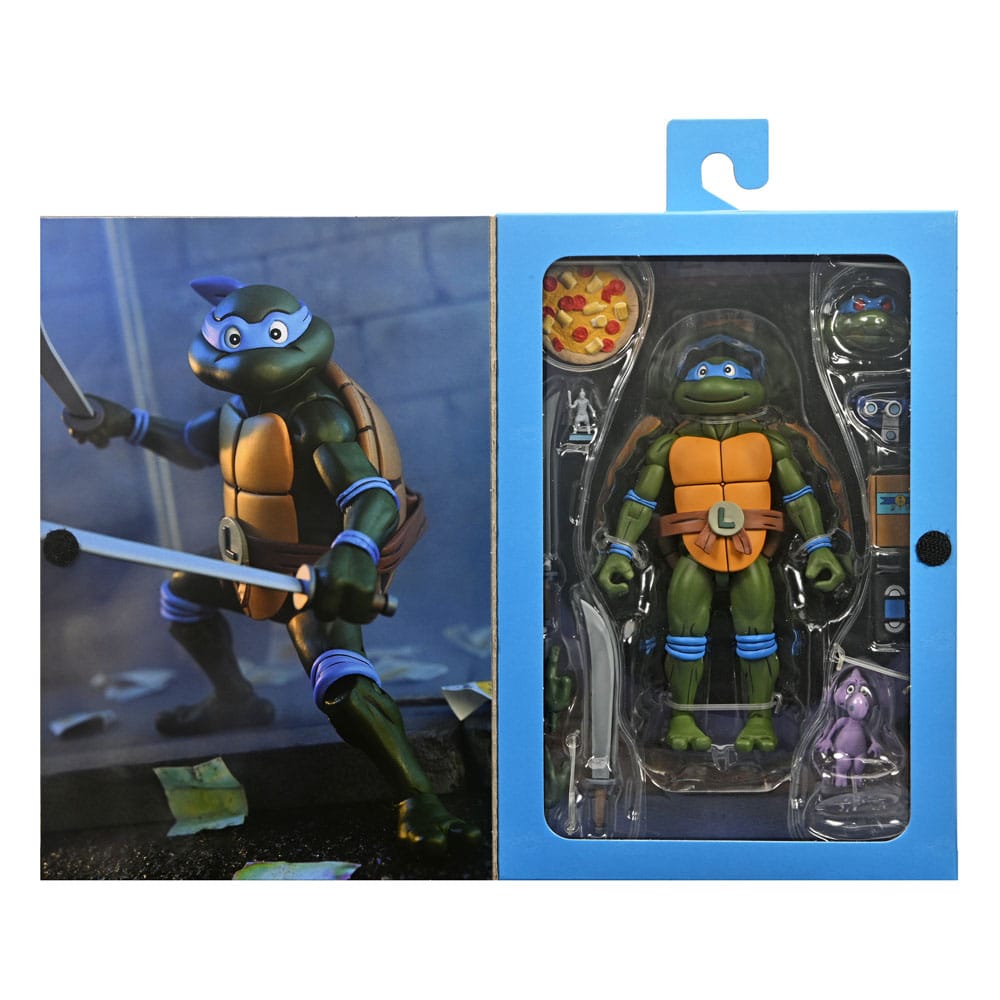 Tortues Ninja (Cartoon) figurine Ultimate Leonardo VHS 18 cm - Toys Legacy Collection