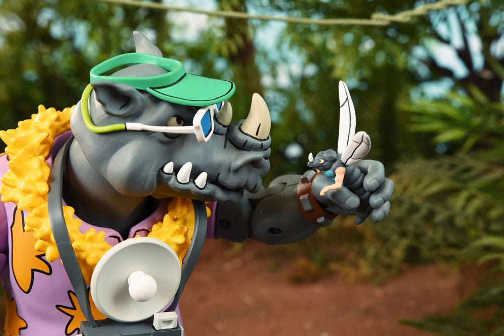 Tortues Ninja (Cartoon 1980) pack 2 figurines Vacation Bebop and Rocksteady 18 cm - Toys Legacy Collection
